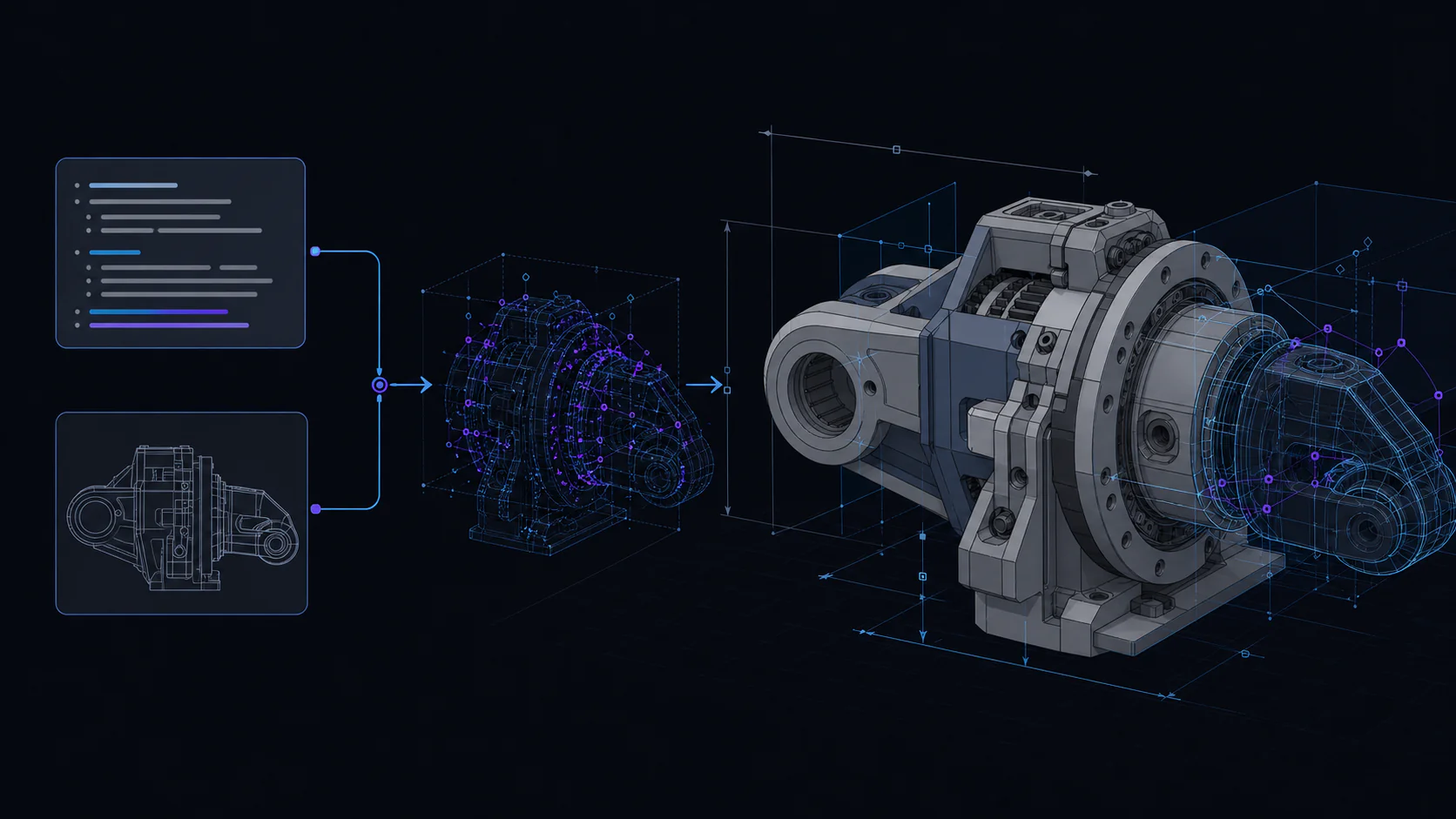 Concept artwork for zCAD.AI, a product currently in development